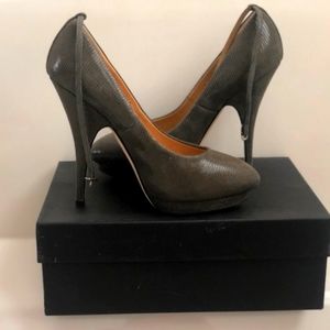 Brown heels